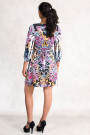 Simply Gorgeous Printed Mini Dress With Empire Waist