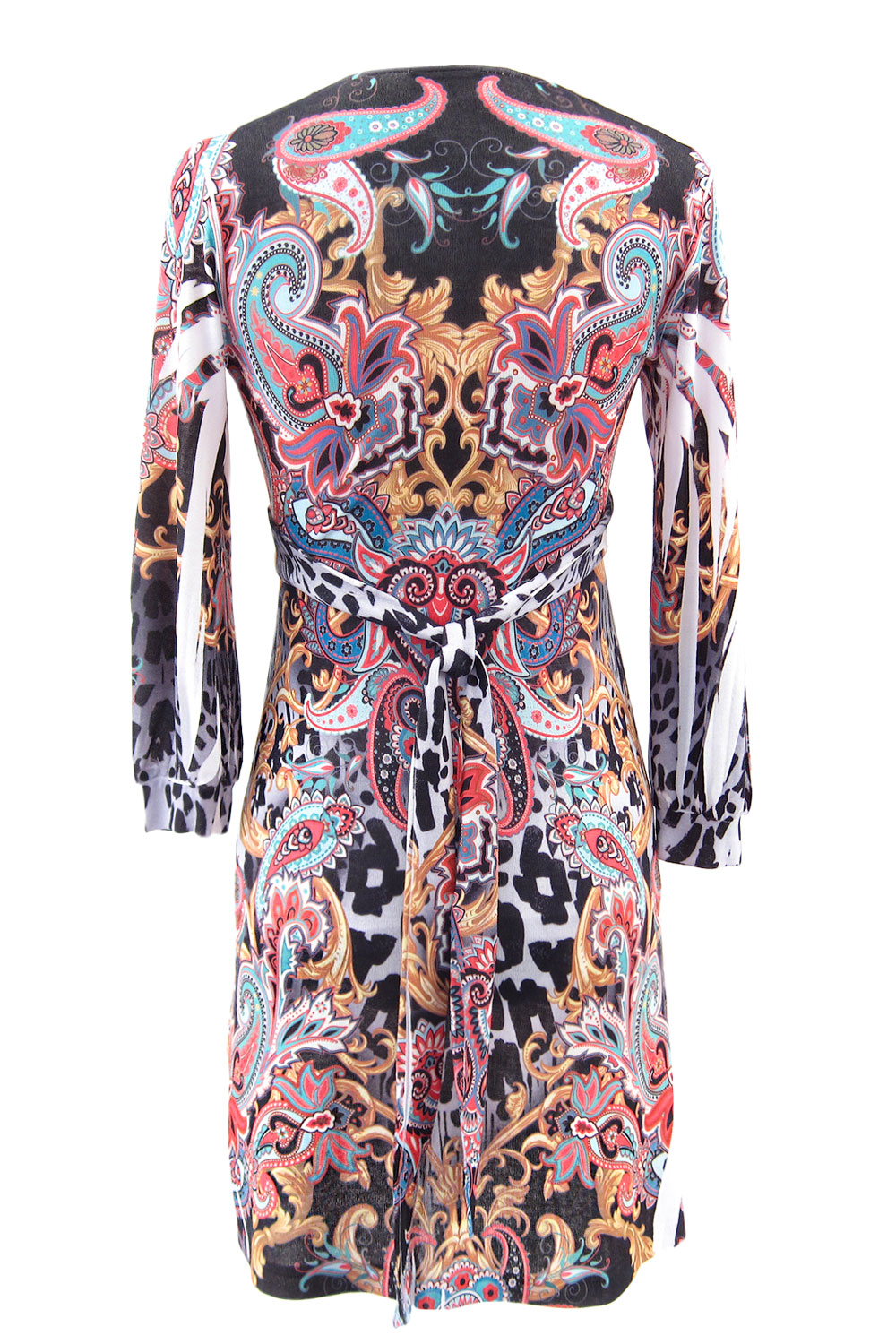 CLADDIO bestseller. Simply Gorgeous Printed Mini Dress with Empire ...