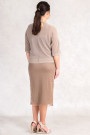 Everyday Elegance Light and Shining Short Cardigan in Brown