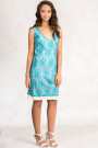 Light Sea Green Lace Dress by Siste's