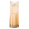 New Pearl In Town Sequin Dress SISTE'S ITALY Beige