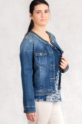 Casual Chic Designer Denim Jacket More By Siste's