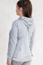 More By Siste's Cotton Sequined Cotton Hoodie In Grey