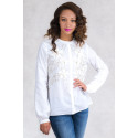 Roxelana Cotton Embroidered Sequin Shirt SISTE'S ITALY