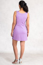 You're Just Pretty Petite Dress with Side Pockets in Purple