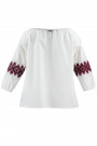 Designer Embroidery Sequin Cotton Blouse 