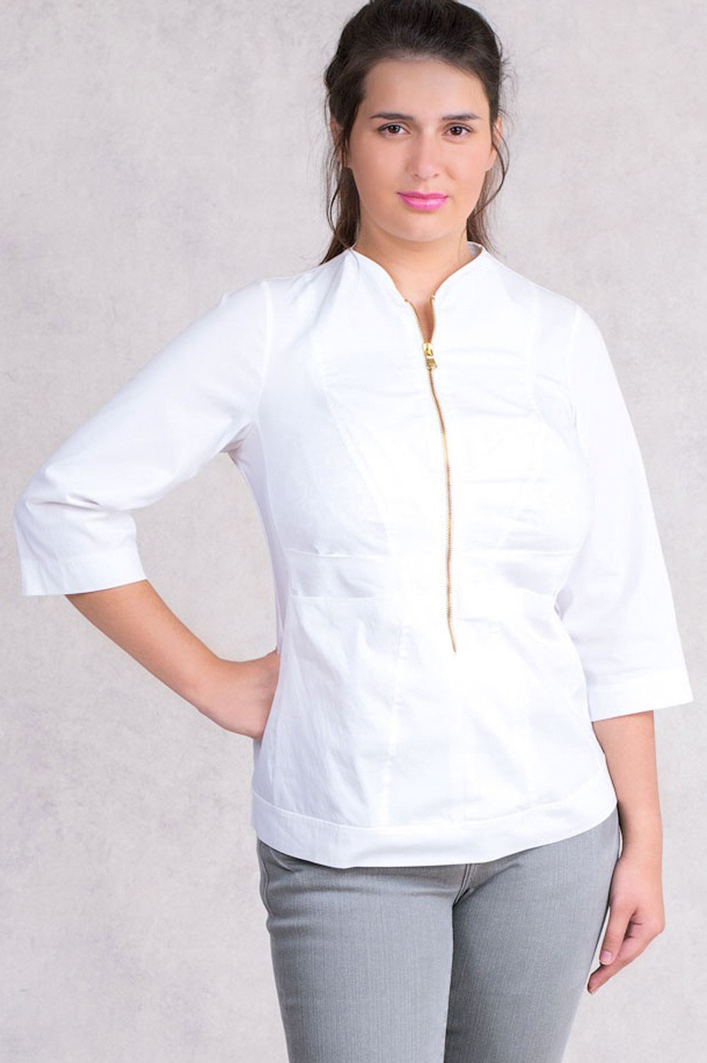ladies brushed cotton blouses uk