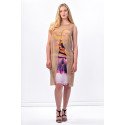 Plus Size Glowing Waterfall Silk Layered Dress MORE BY SISTE'S