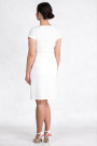 Style at Work Pearl White Midi Dress