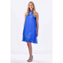Bright & Weightless Silk Summer Dress COCONUDA Blue