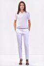 SISTE'S Refined Silhouette White Pants