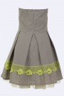 SISTE'S Naughty Girl Green Cotton Summer Dress