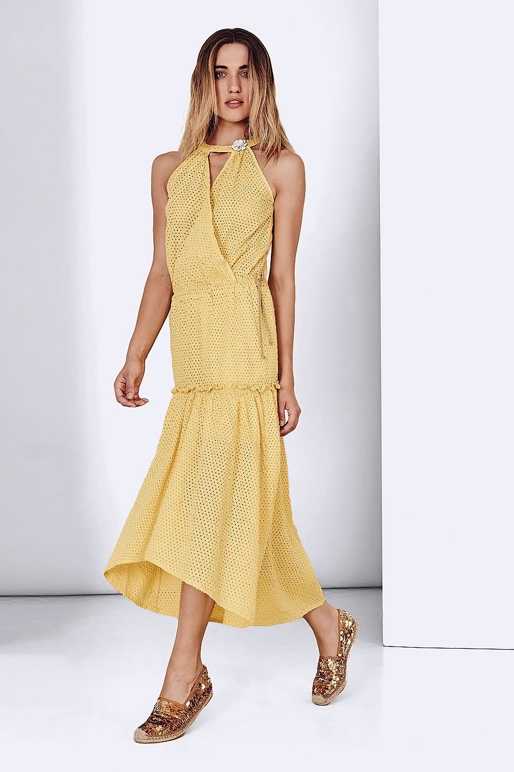bright summer dress