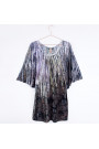 Simply Chic Bat Sleeve Dress with Lace Back