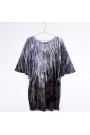 Simply Chic Bat Sleeve Dress with Lace Back
