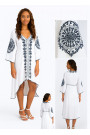 Love Summer Cotton Embroidered Tunic 