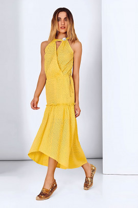 SISTE'S Long Summer Dress Breathing and Bright