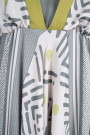 SISTE'S Handkerchief Hem Dress in Malachite Colour