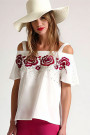 Designer's Embroidery Cotton Top 