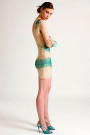 Attraction to Action Bodycon Sequinned Dress