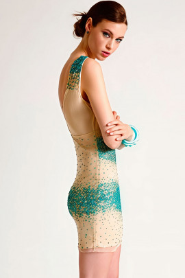 Attraction to Action Bodycon Sequinned Dress