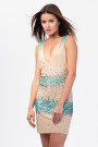 Attraction to Action Bodycon Sequinned Dress