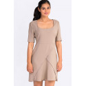 Square Neckline Elegant Everyday Dress SISTE'S ITALY