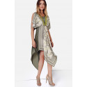 Handkerchief Hem Dress SISTE'S ITALY Dusty Green