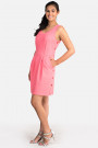 You're Just Pretty Petite Dress With Side Pockets In Pink