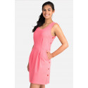 You're Just Pretty Petite Dress SISTE'S ITALY Peach