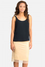 New Pearl in Town Sequined Lace Skirt in Beige
