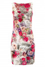 One Day in Paris Printed Bodycon Dress
