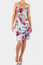 One Day in Paris Printed Bodycon Dress