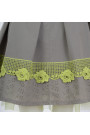 SISTE'S Naughty Girl Green Cotton Summer Dress