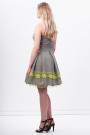 SISTE'S Naughty Girl Green Cotton Summer Dress