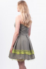 SISTE'S Naughty Girl Green Cotton Summer Dress