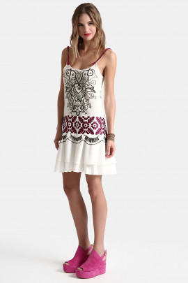Designer's Embroidery Cotton Sundress 