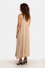 Flattering For Everyone Long Silk Dress