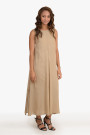 Flattering For Everyone Long Silk Dress