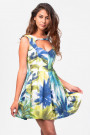 COCONUDA Heart Cut-out Cotton Dress