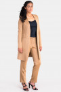 Wardrobe Essential Long Jacket in Brown