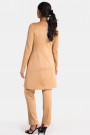 Wardrobe Essential Long Jacket in Brown