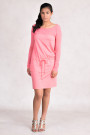 Always Bright Short Summer Mini Dress in Pink