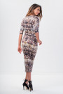 I've Got The Power Long Printed Dress