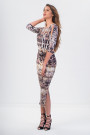 I've Got The Power Long Printed Dress