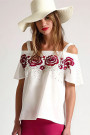 Designer's Embroidery Cotton Top 