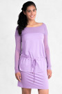 Always Bright Short Summer Dress in Light Violet
