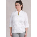 Lovely Detailed Designer Cotton Blouse SISTE'S ITALY