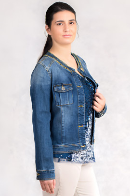 Casual Chic Designer Denim Jacket More By Siste's