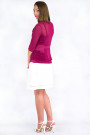 Lovely Romantic Linen Jacket In Pink Color